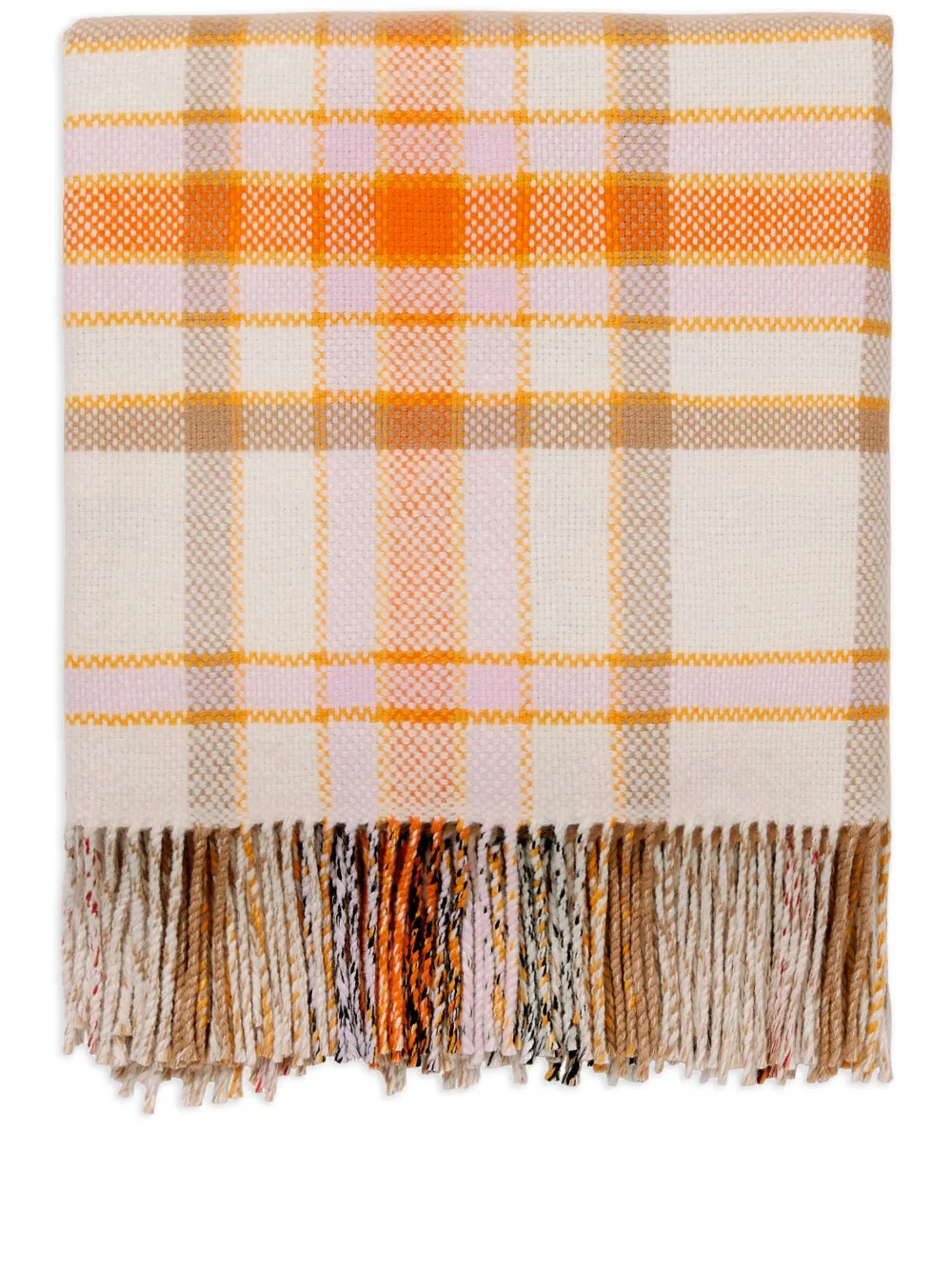 BURBERRY CHECK-PRINT REVERSIBLE BLANKET