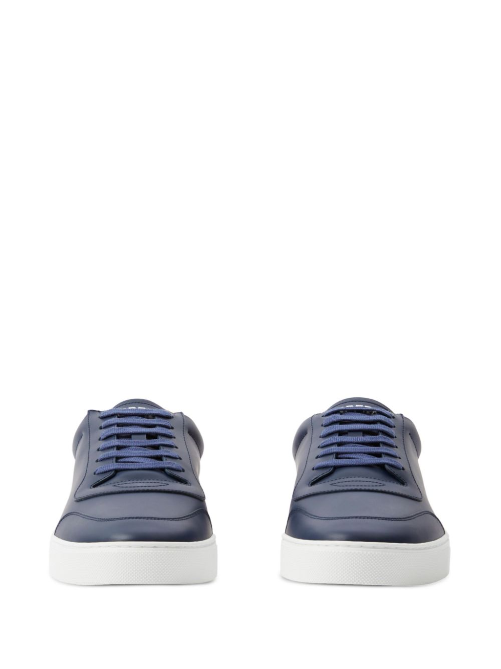 Burberry checked leather sneakers Men