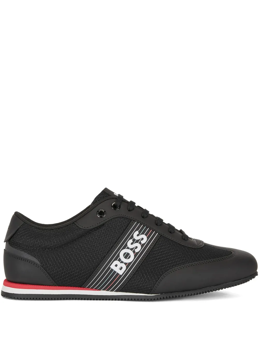 BOSS Tênis Rusham com cadarço | Preto | Image 1