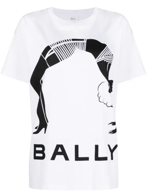 Bally camiseta con estampado gráfico