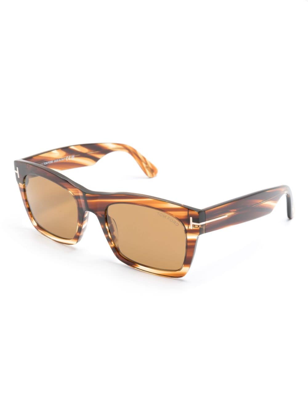 TOM FORD Eyewear Nico square-frame tinted sunglasses - Bruin