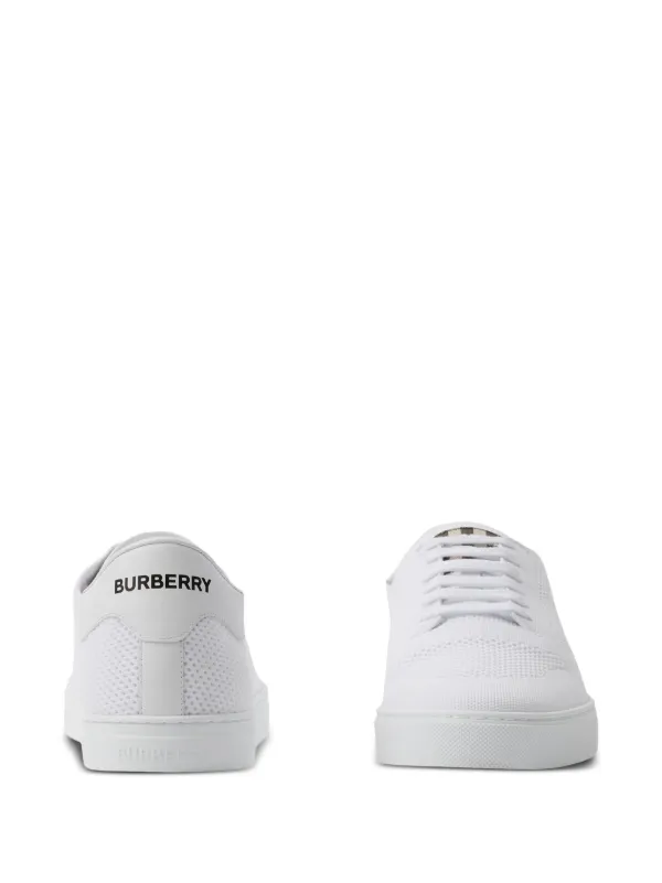 Burberry logo shop print sneakers