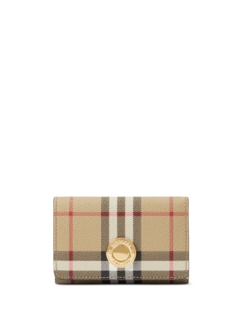 Burberry Vintage check-print folded wallet Women