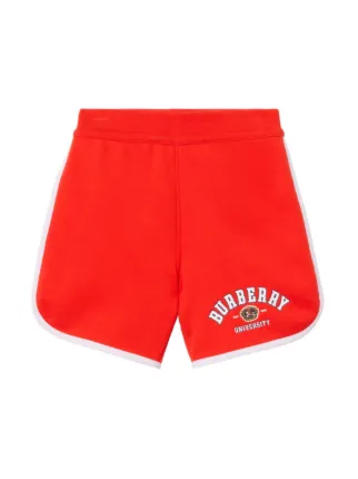 Burberry shorts red online