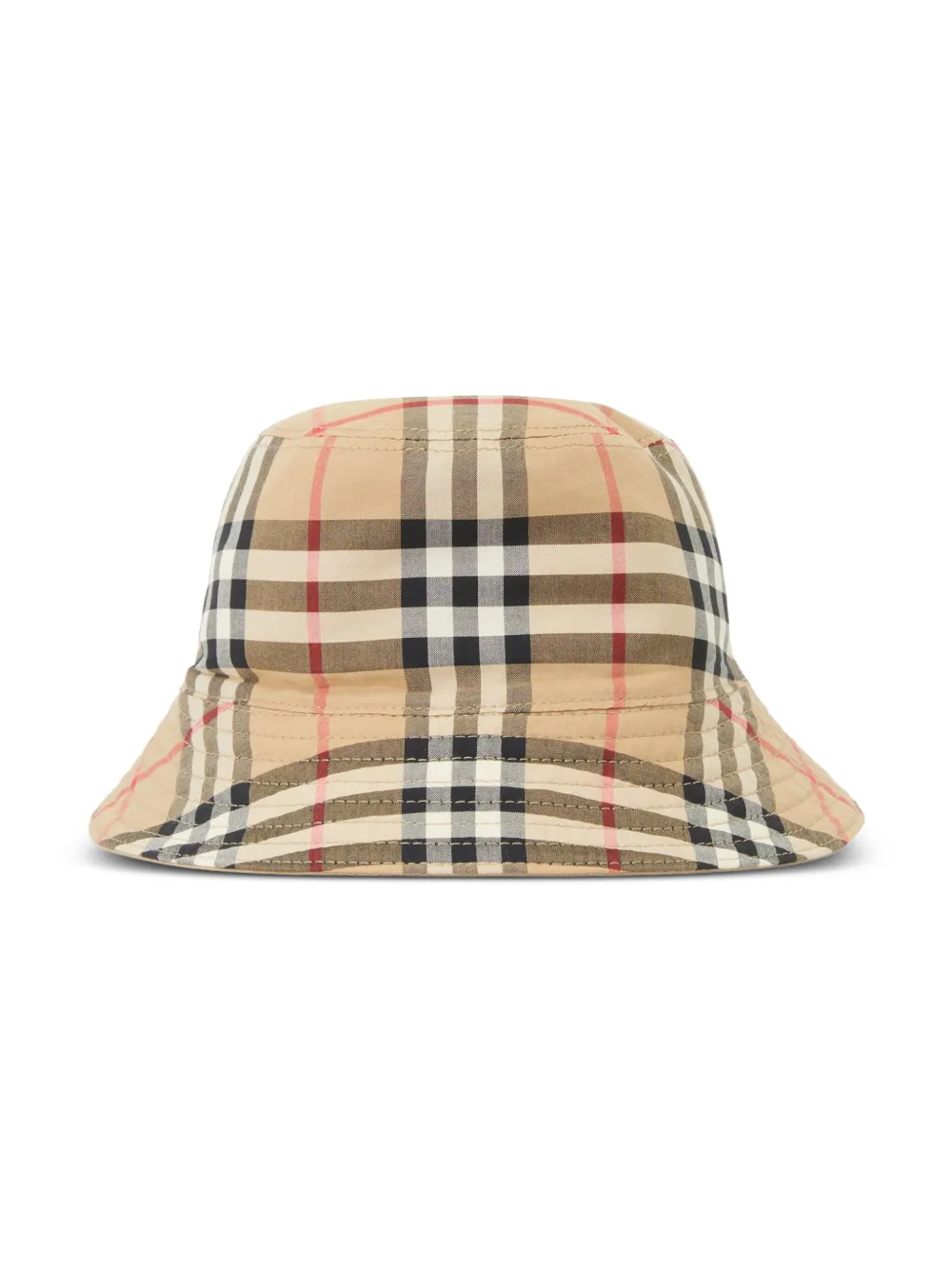 Burberry Kids check-print Reversible Bucket Hat - Farfetch