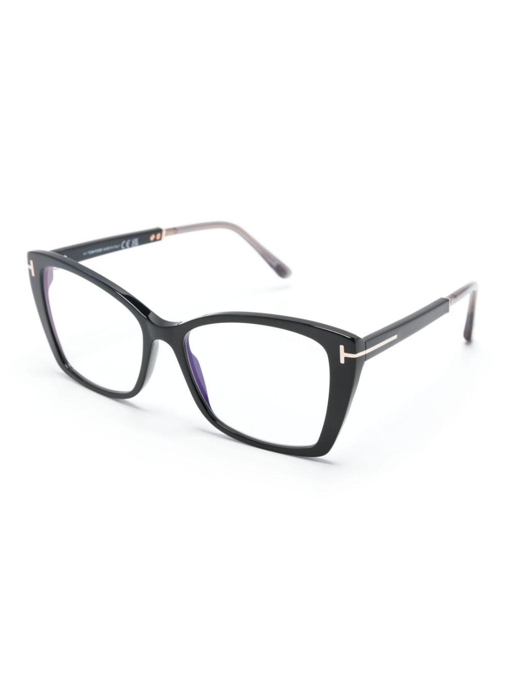 TOM FORD Eyewear cat-eye frame optical glasses - Zwart