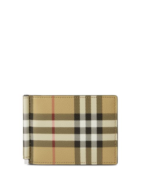 Burberry Vintage Check bi-fold cardholder Men