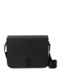Burberry small Alfred leather messenger bag - Black