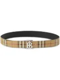 Burberry Vintage Check reversible belt - Neutrals