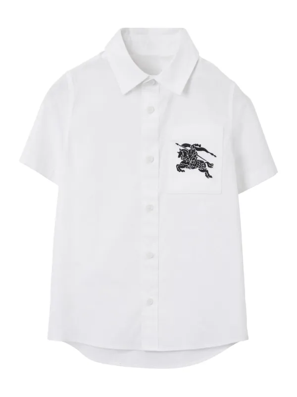 Burberry shirt kids clearance black