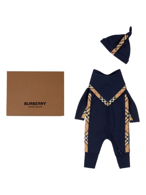 Burberry Kids - Vintage-Check babygrow set