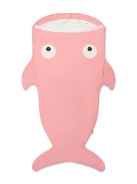 Baby Bites Saco de dormir Shark em algodão