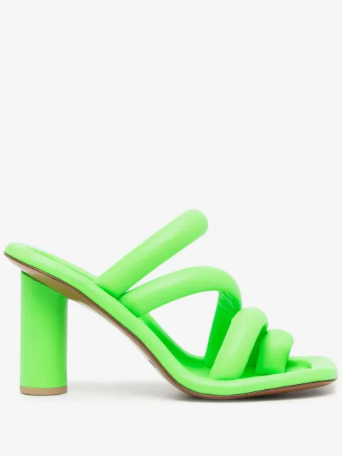 AMBUSH 90mm padded leather sandals