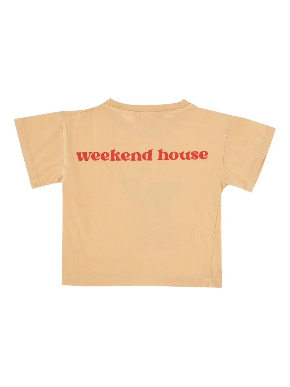 Weekend House Kids. T-shirt met grafische print Beige