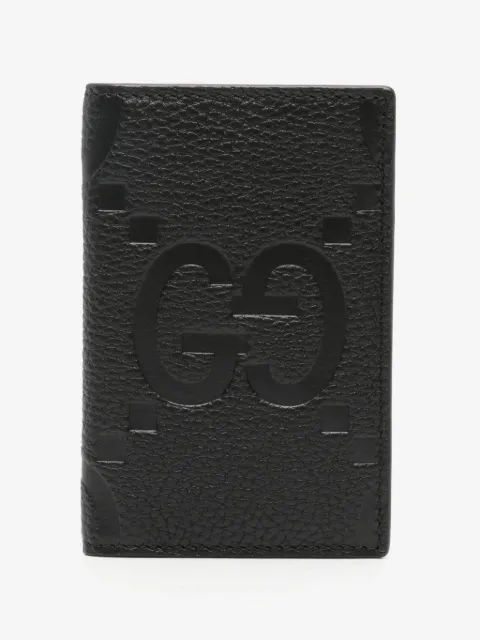 Gucci حامل بطاقات 'جامبو GG' جلد