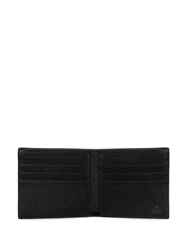 Jumbo GG Leather Wallet in Black - Gucci