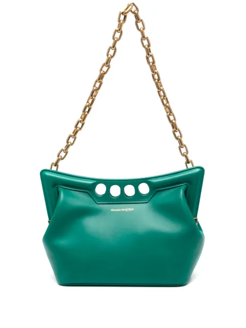 Alexander McQueen Borsa a spalla The Peak in pelle piccola