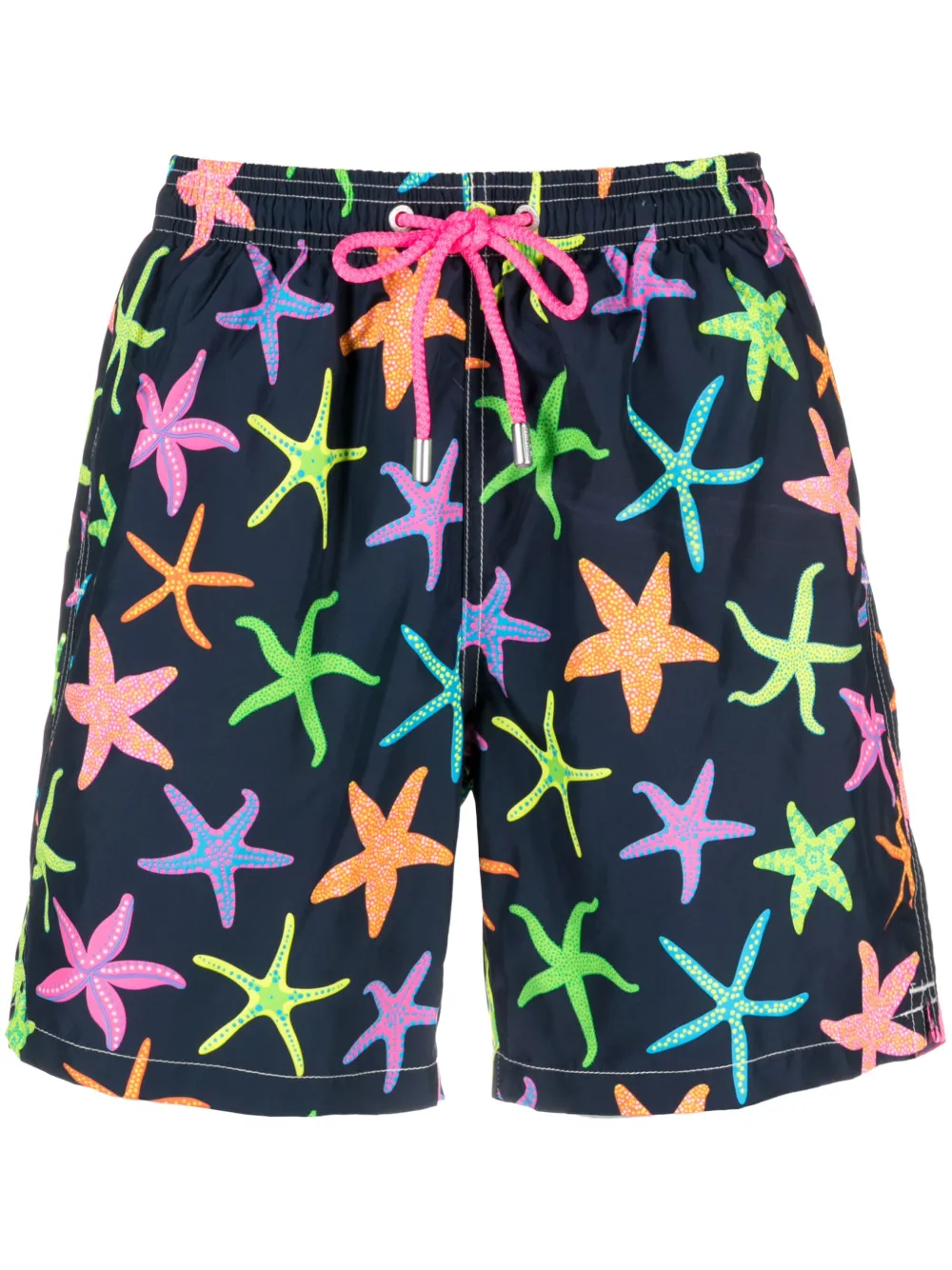 MC2 Saint Barth graphic-print drawstring swim shorts | Blue | Image 1