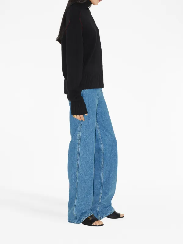 Y2K BURBERRY Nova Check Flare Pants (S) - Imber Vintage