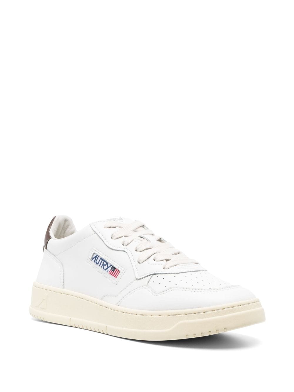 Autry Action low-top leather sneakers - Wit