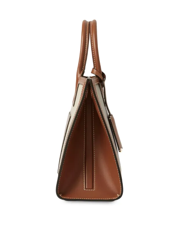 トートバッグ BURBERRY MINI FRANCES BAG Burberry Mini Frances Tote Bag | Grey | FARFETCH