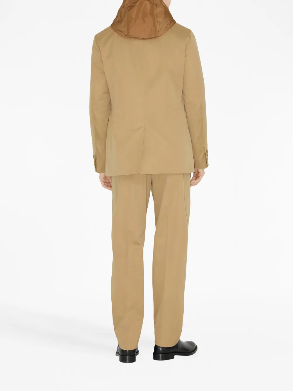 Burberry Pemberton Tailored Cotton Trousers In Archive Beige