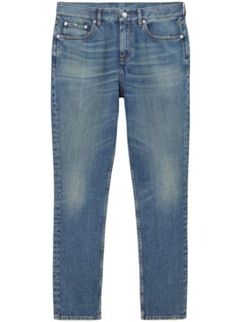 Burberry Japanese mid-rise slim-fit jeans