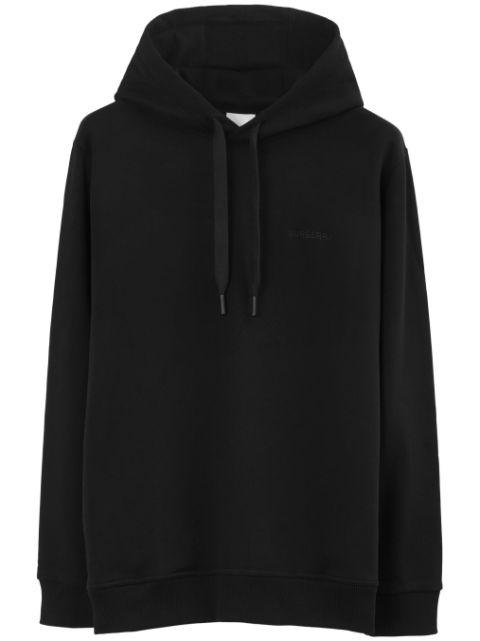 Burberry Check-EKD cotton hoodie Men