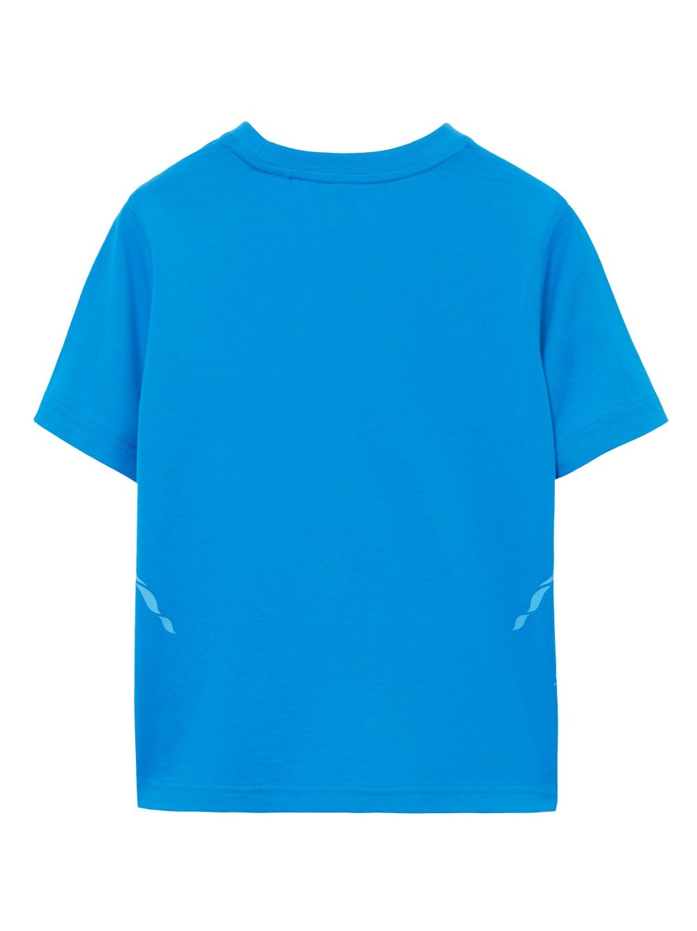Burberry Kids EKD logo-print cotton T-shirt - Blauw