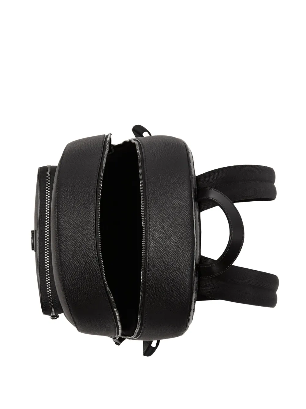 Burberry Rocco Leather Backpack In Black