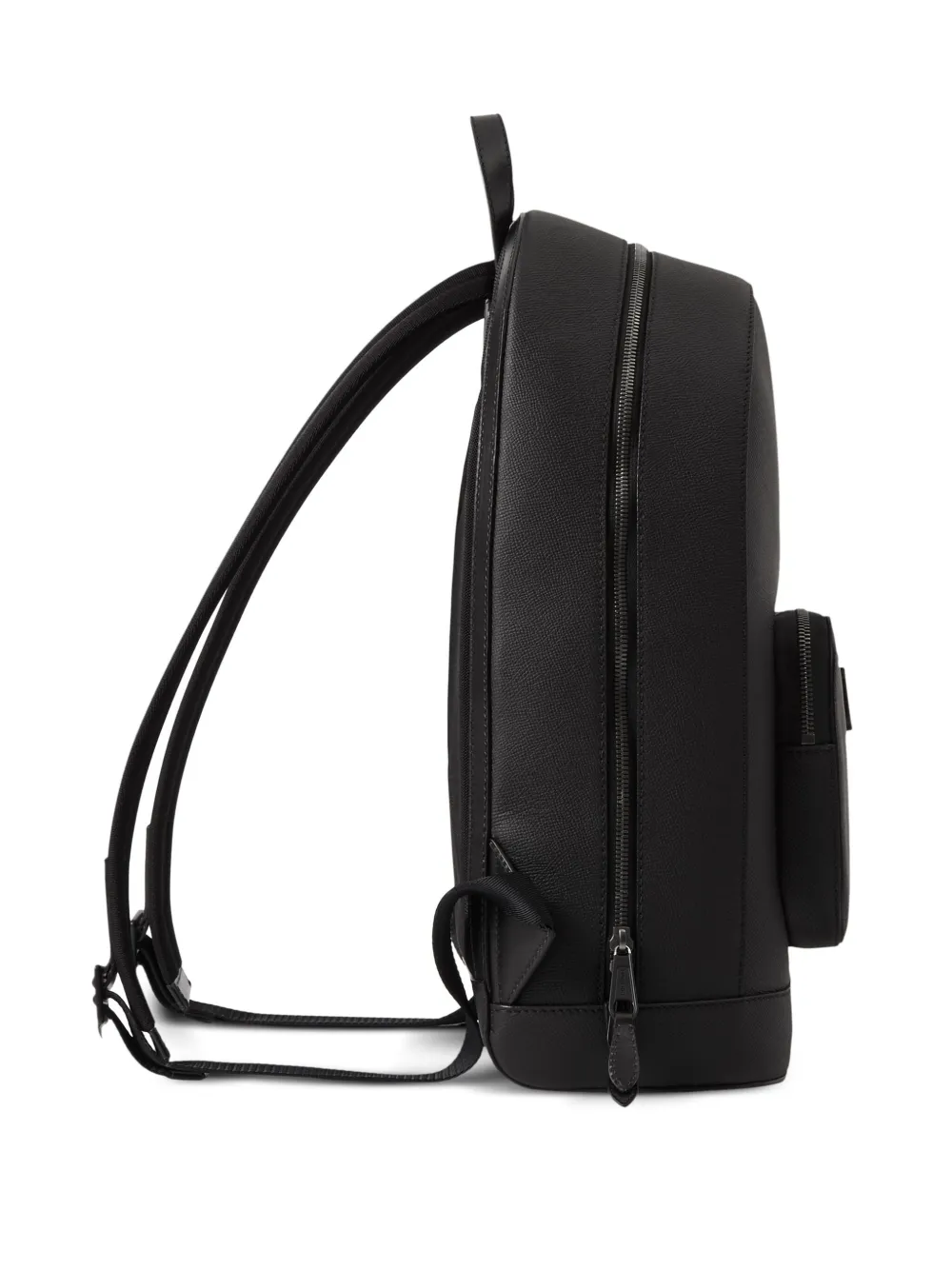 Burberry Rocco Leather Backpack In Black
