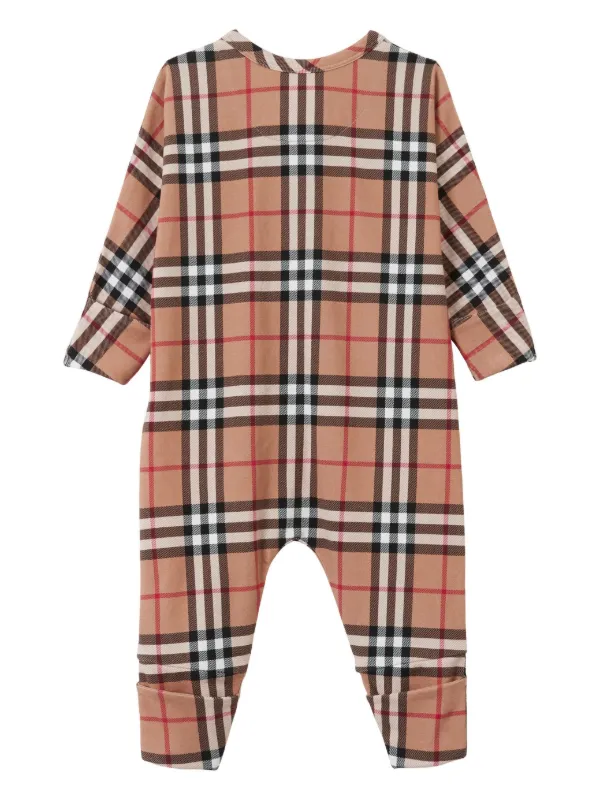 Burberry Kids Check Cotton two-piece Set - Farfetch