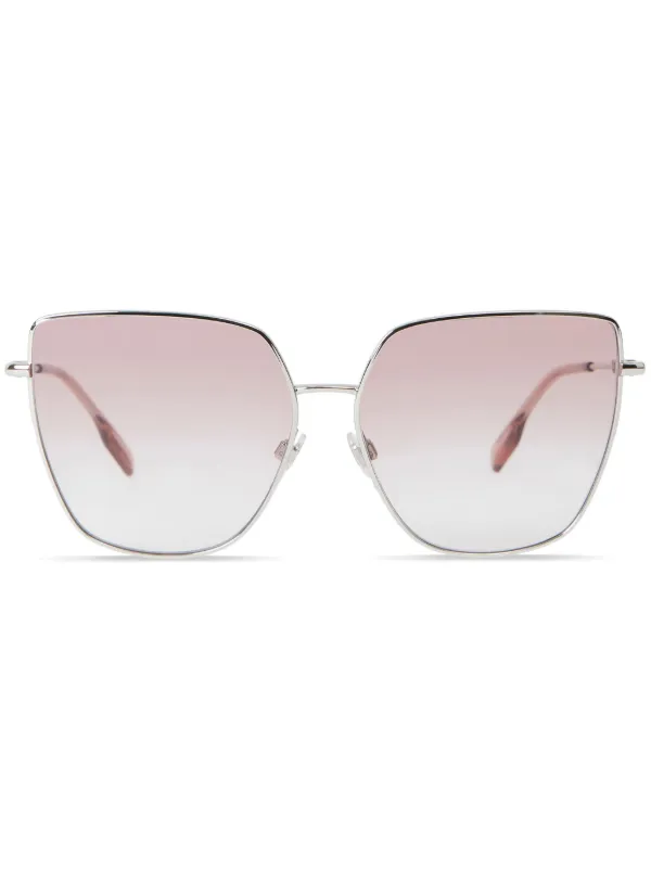 Oversized pink sunglasses sale