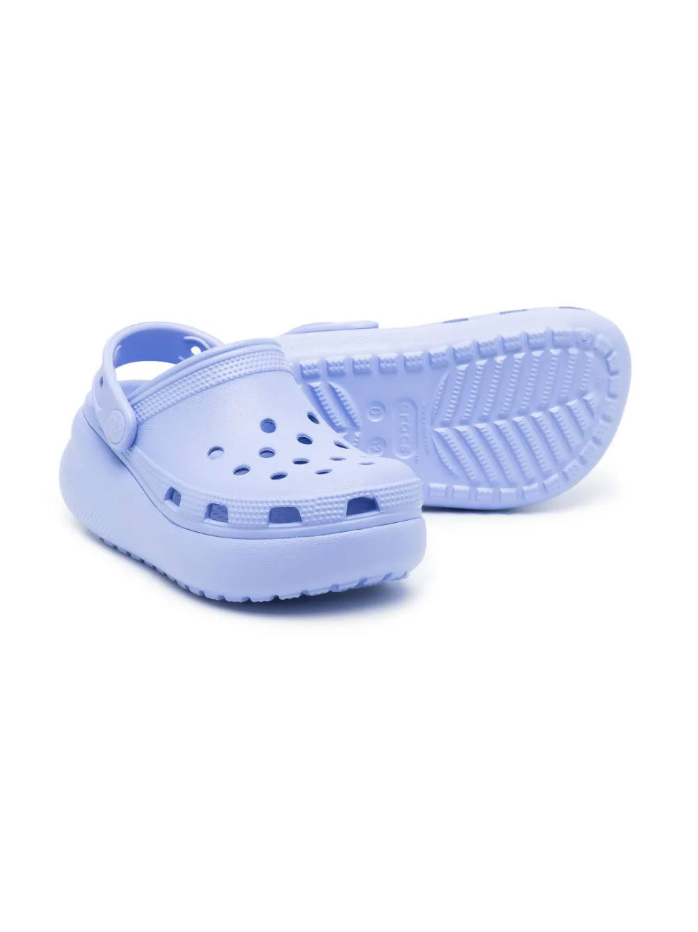 Crocs Kids Cutie Clog flat sandals Purple
