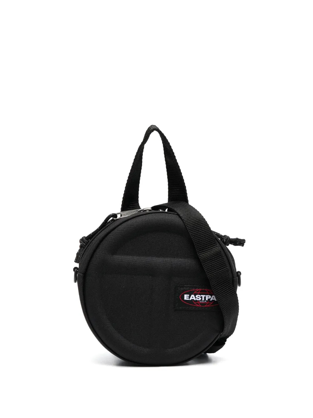 Shop Eastpak Logo-patch Tote Bag In Black