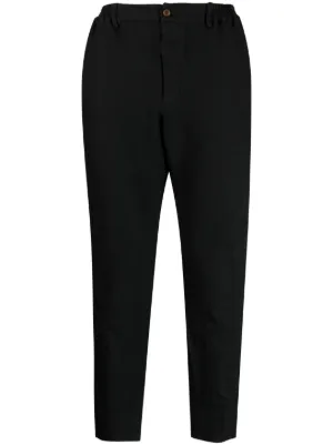 Black Comme Des Garçons Tapered Pants for Women - Shop on