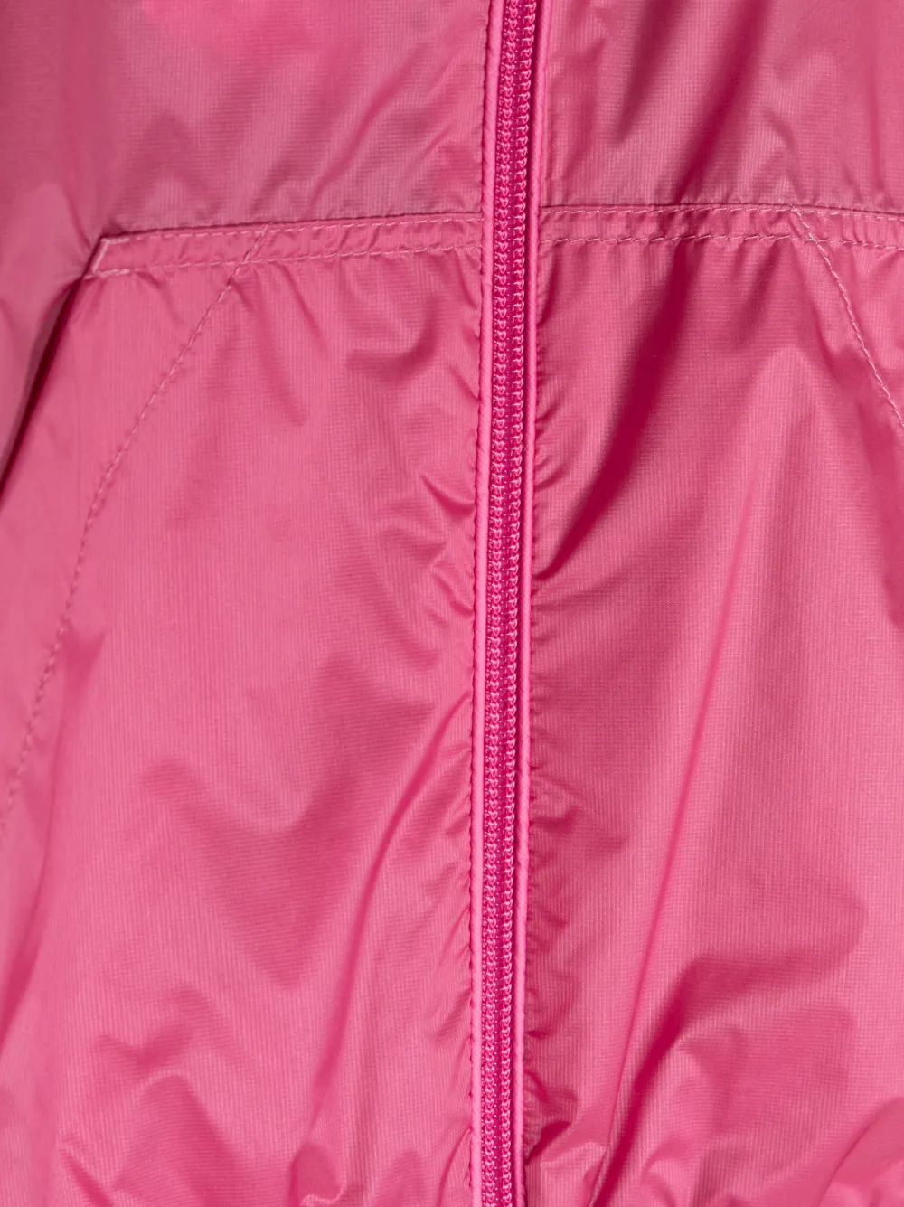 Moncler Enfant logo-print zip-up Hooded Jacket | Pink | FARFETCH