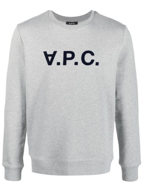 A.P.C. VPC logo-print cotton sweatshirt Men