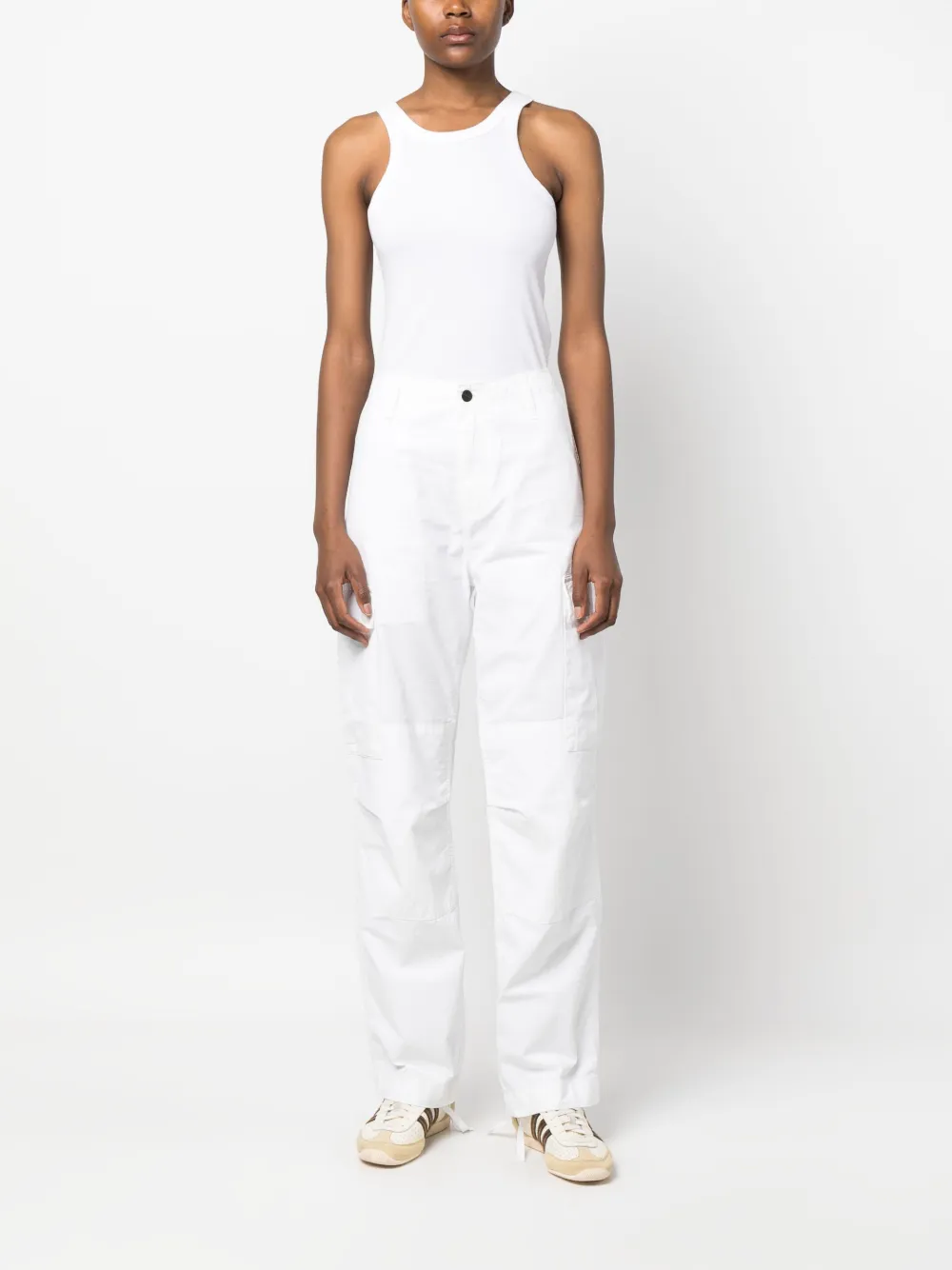 Carhartt Regular Cargo Pants In White