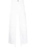 Carhartt WIP multi-pocket cotton cargo pants - White