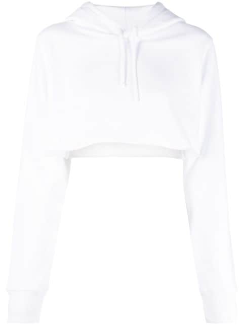 Givenchy cropped cotton hoodie