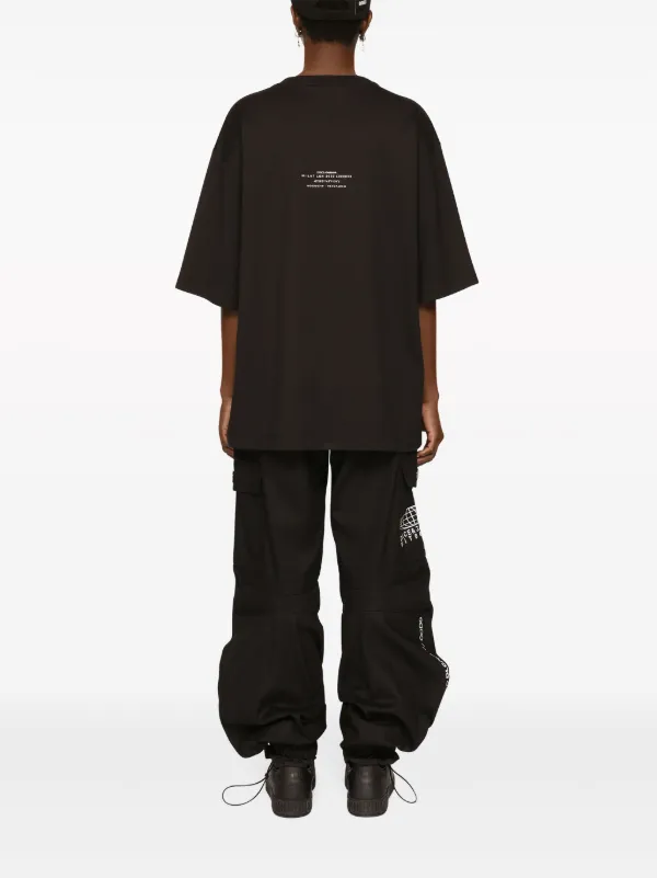 Dolce & Gabbana DGVIB3 logo-print Cotton T-shirt | Black