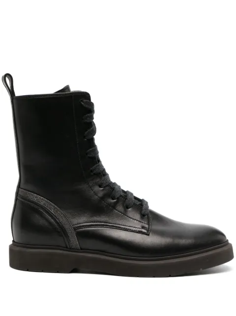 Brunello Cucinelli Monili-chain ankle boots