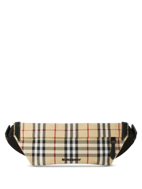 Burberry check-pattern Belt Bag - Farfetch