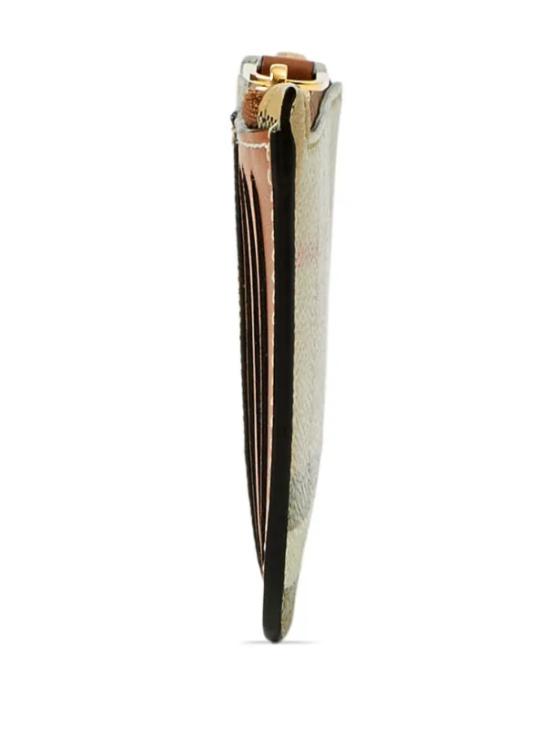 Burberry Vintage-Check Print Zipped Wallet | Neutrals | FARFETCH