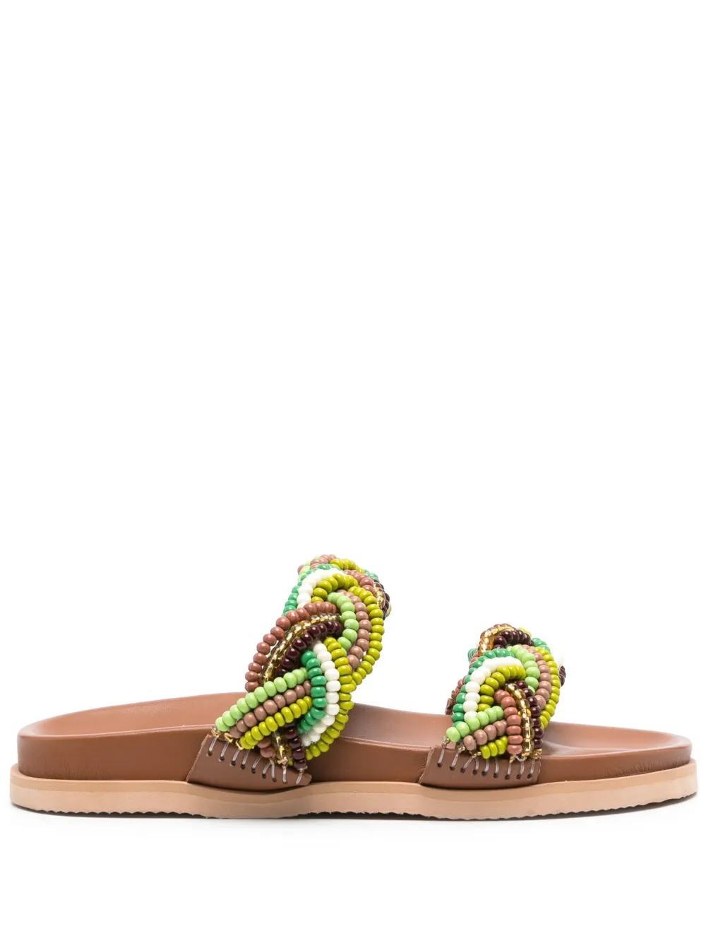 DE SIENA SHOES bead-embellished flat sandals