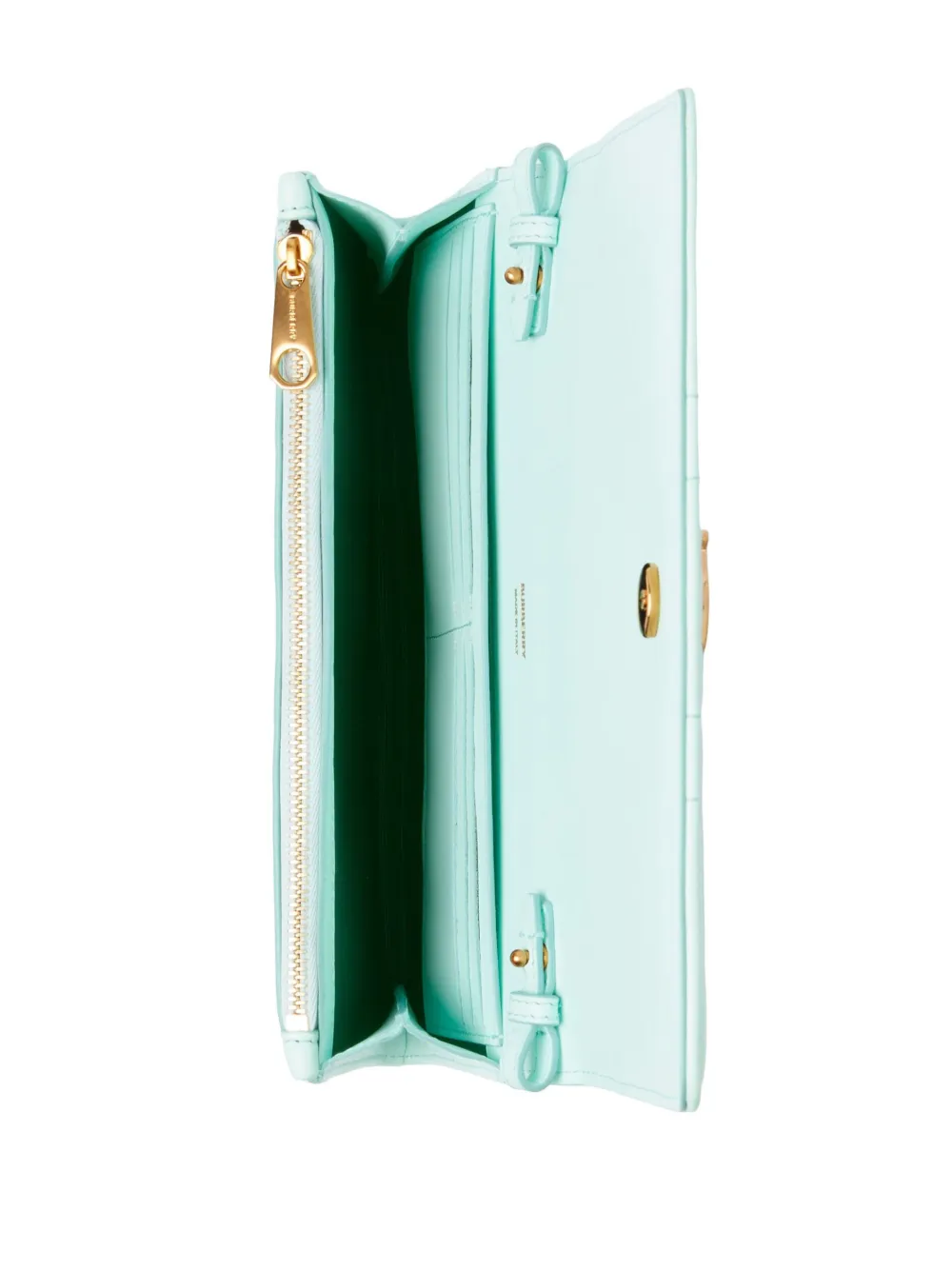 BURBERRY LOLA LEATHER WALLET-ON-CHAIN