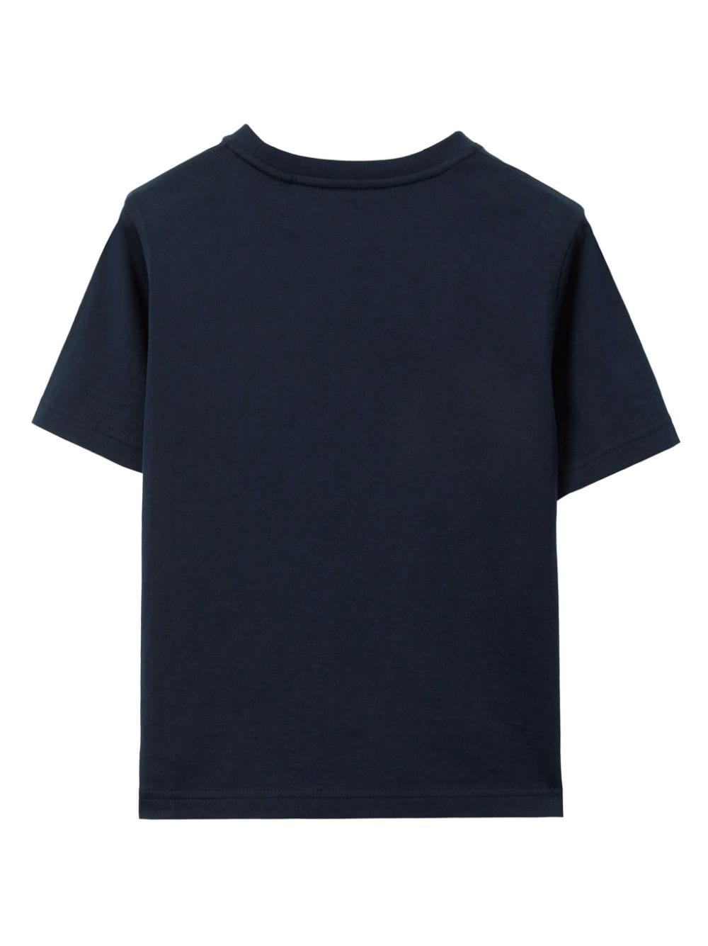 Burberry Kids Oak Leaf Crest-print cotton T-shirt - Blauw