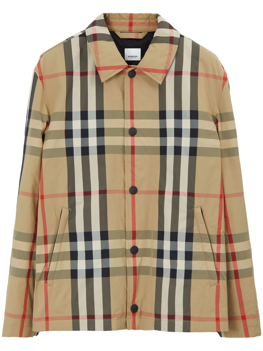 Burberry check-pattern Shirt Jacket - Farfetch