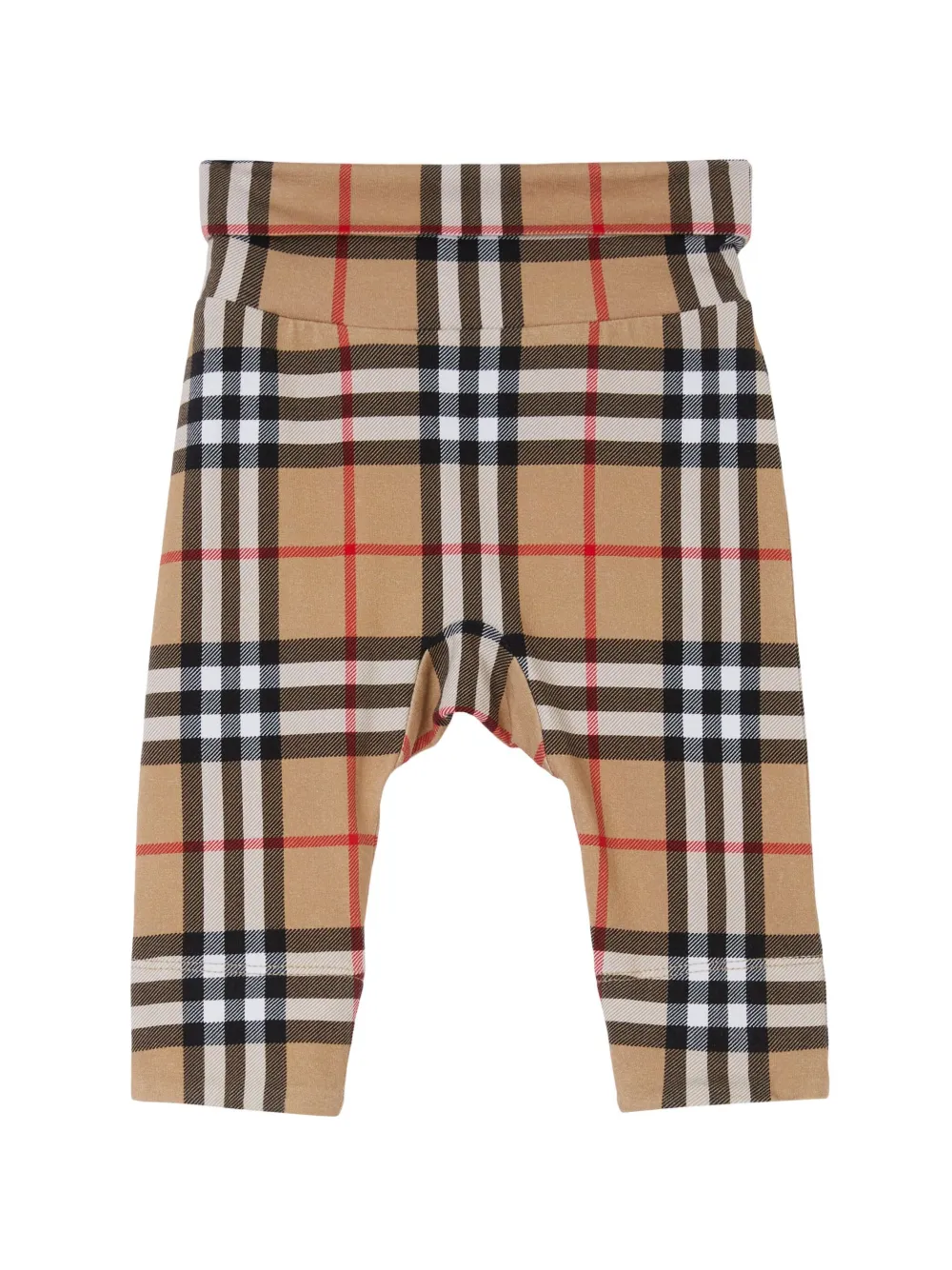 Shop Burberry Vintage Check Babygrow Set In Neutrals